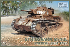 Stridsvagn m/40L Swedish light tank - Hobby Sense