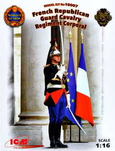 1/16 French Republican Guard Cavalry Regiment Corporal - Hobby Sense