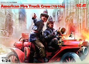 1/24 American Fire Truck Crew (1910s) - Hobby Sense