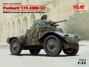 Panhard 178 AMD-35, WWII French armoured vehicle - Hobby Sense