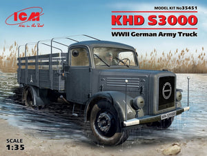 1/35 KHD S3000, WWII German Army truck - Hobby Sense