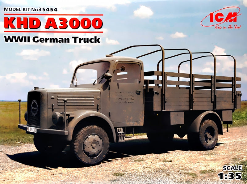 1/35 KHD A3000, German truck, WWII - Hobby Sense