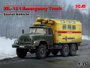 1/35 ZiL-131 Emergency Truck, Soviet Vehicle - Hobby Sense