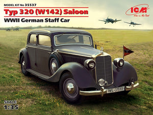 1/35 Typ 320 (W142) Saloon, WWII German Staff Car - Hobby Sense