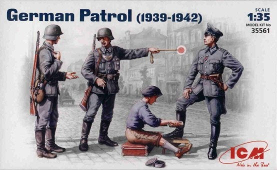 1/35 WWII German patrol, 1939-1942 - Hobby Sense