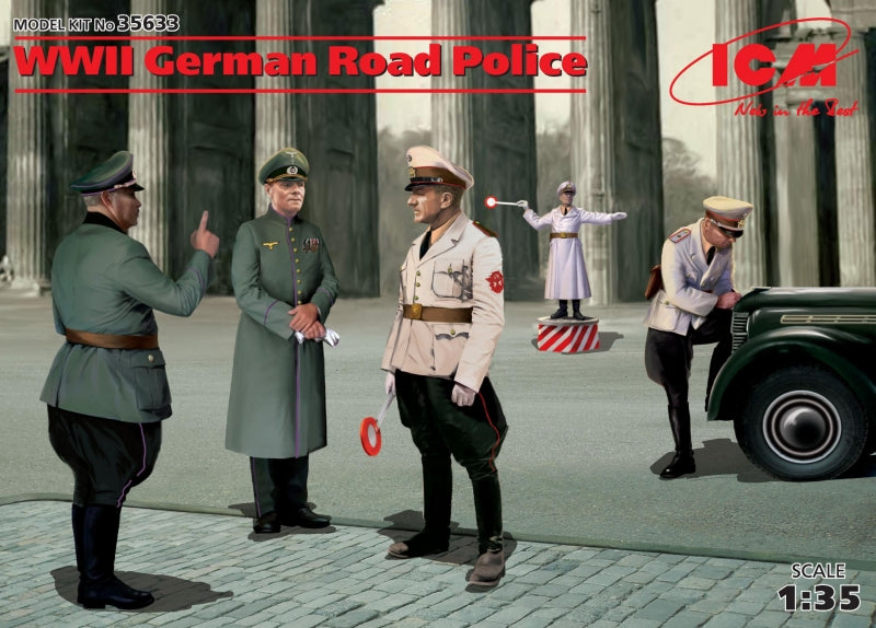 1/35 WWII German road police - Hobby Sense