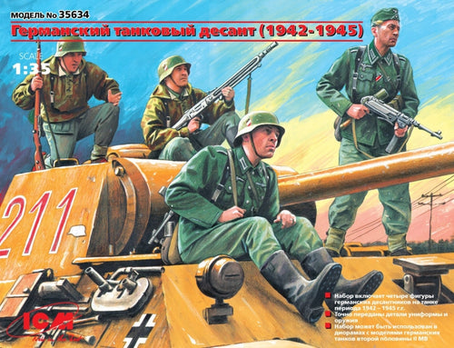 1/35 German tank riders, (1942-1945) - Hobby Sense
