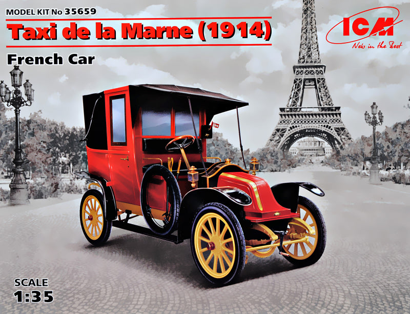 1/35 Taxi de la Marne (1914), French Car - Hobby Sense