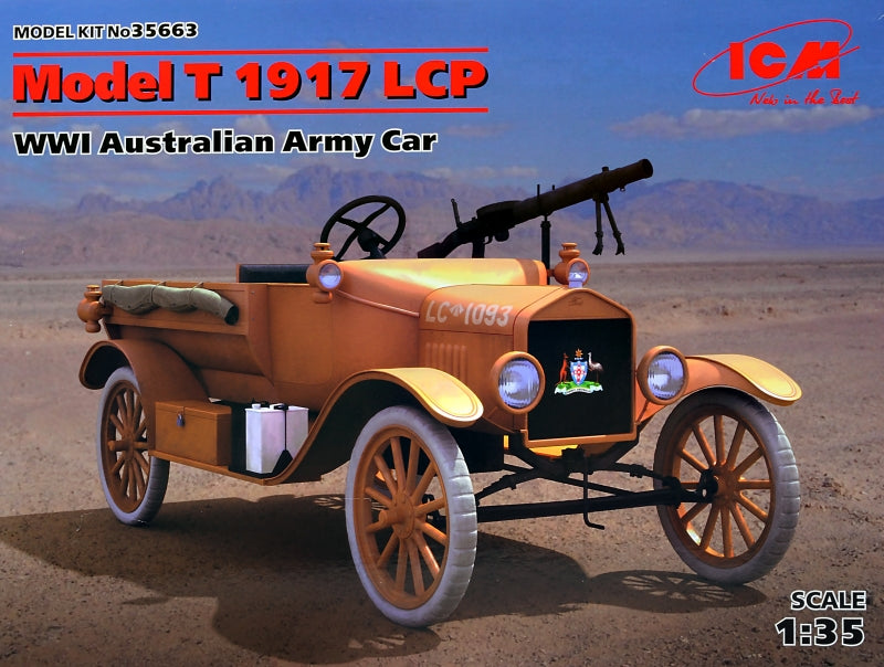 1/35 Model T 1917 LCP, WWI Australian Army Car - Hobby Sense