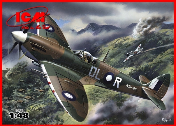 1/48 Spitfire Mk.VIII WWII British fighter - Hobby Sense