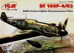 1/48 Messerschmitt Bf-109 F4/R3 WWII German fighter - Hobby Sense