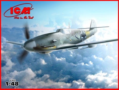 1/48 Messerschmitt Bf-109 F4/R6 WWII German fighter - Hobby Sense
