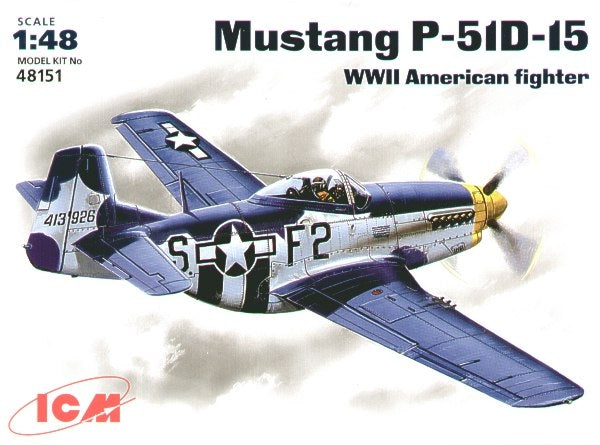 Mustang P-51 D-15 WWII USAF fighter - Hobby Sense