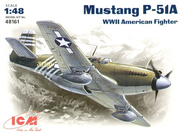 P-51A WWII American fighter - Hobby Sense
