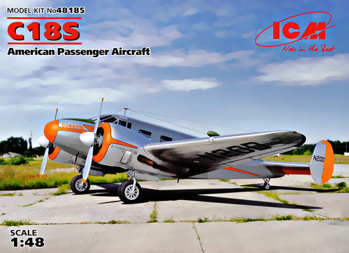 1/48 C18S, American Passenger Aircraft - Hobby Sense
