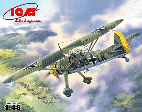 1/48 Hs 126A-1 German reconnaissance plane - Hobby Sense