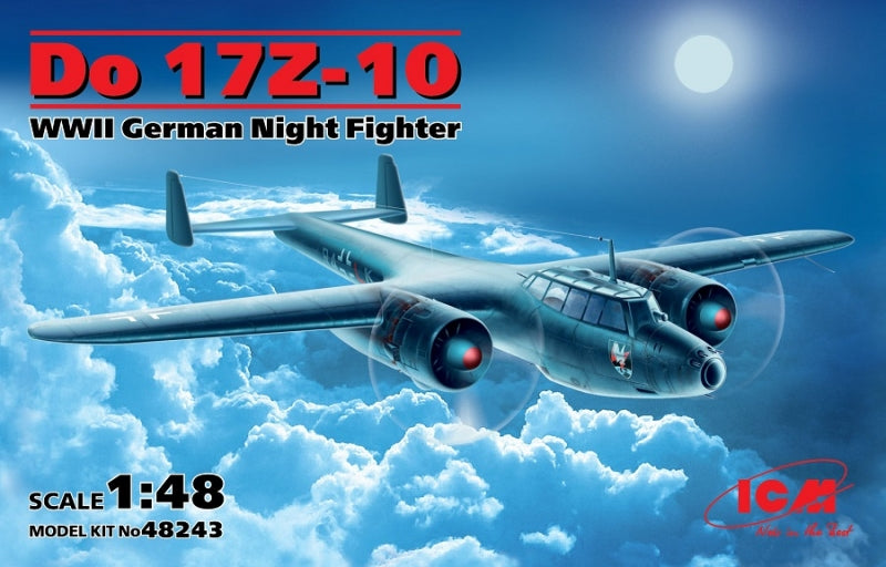 1/48 Dornier Do 17Z-10 WWII German night fighter - Hobby Sense