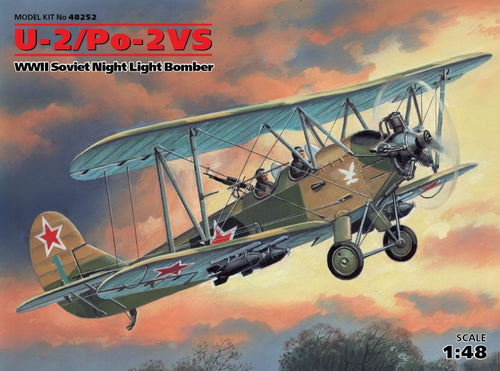 1/48 U-2/Po-2VS, WWII Soviet Night Light Bomber - Hobby Sense