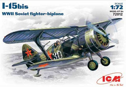 1/72 I-15bis WWII Soviet fighter - Hobby Sense
