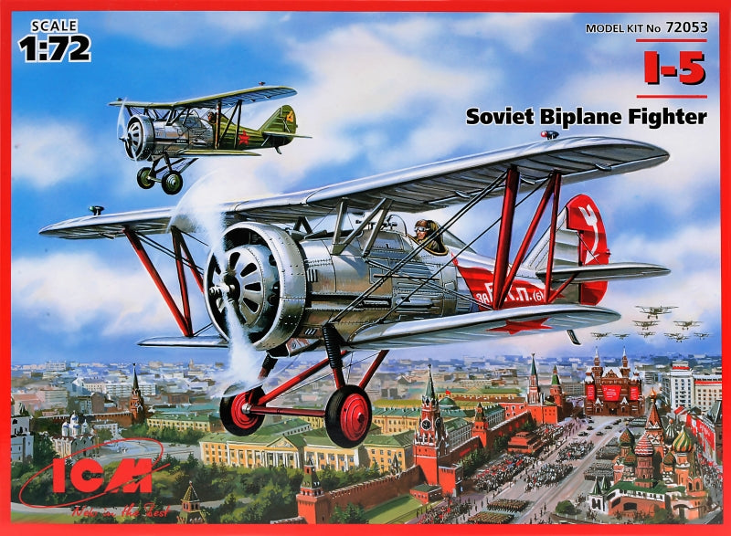 1/72 Polikarpov I-5 WWII Soviet fighter - Hobby Sense