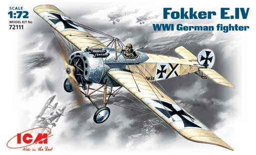 Fokker E-IV WWI German fighter - Hobby Sense