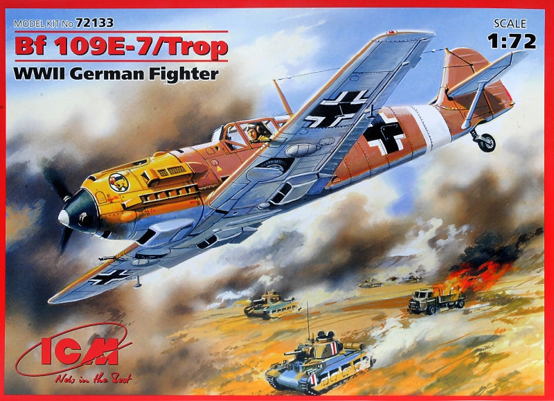 1/72 Messerschmitt Bf-109 E7/Trop fighter - Hobby Sense