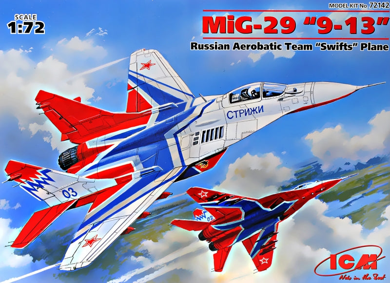 1/72 MiG-29 Soviet modern fighter 'Strizhi' - Hobby Sense