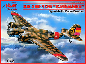 1/72 SB 2M-100 Spanish bomber - Hobby Sense