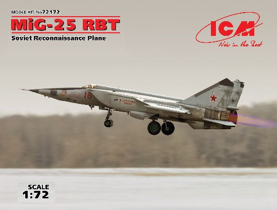1/72 MiG-25 RBT, Soviet Reconnaissance Plane - Hobby Sense