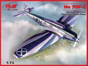 1/72 Heinkel He 70F-2 Spanish reconnaissance plane - Hobby Sense