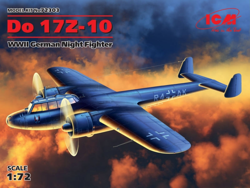 1/72 Do 17Z-10, WWII German Night Fighter - Hobby Sense