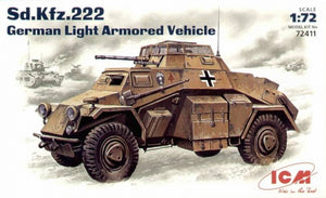 Sd.Kfz.222 WWII German armored car - Hobby Sense