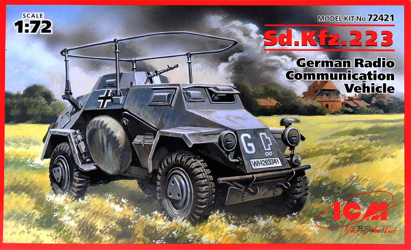 Sd.Kfz.223 WWII German radio car - Hobby Sense