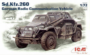 Sd.Kfz.260 WWII German radio car - Hobby Sense