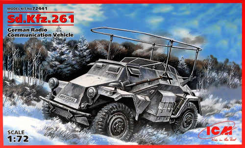 Sd.Kfz.261 WWII German radio car - Hobby Sense