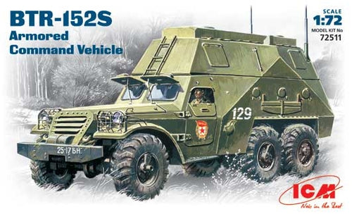 1/72 BTR-152S Soviet armored troop-carrier - Hobby Sense