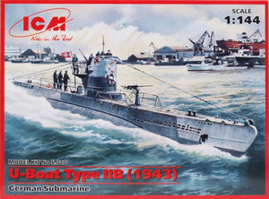 1/144 U-Boat Type IIB (1943) German submarine - Hobby Sense