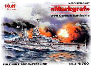 1/700 German battleship "Markgraf", WWI - Hobby Sense
