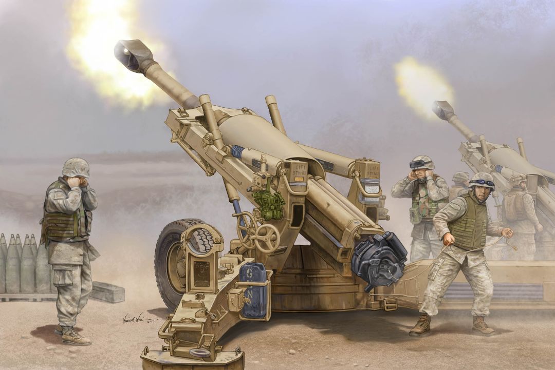 1/16 US M198 155mm Towed Howitzer - Hobby Sense