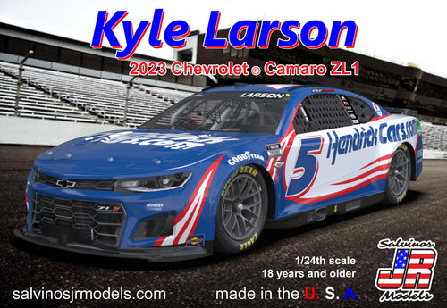1/24 Hendrick Motorsports Kyle Larson 2023 NEXT GEN Primary Chevrolet Camaro - Hobby Sense