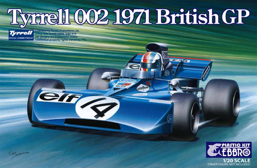 1/20 1971 Tyrrell 002 British Grand Prix Race Car - Hobby Sense
