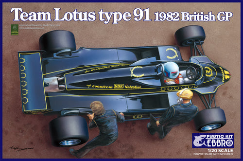 1/20 Team Lotus Type 91 1982 British GP - Hobby Sense