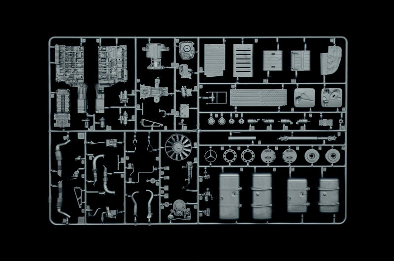 1/24 Mercedes Benz MP5 Big Space - Hobby Sense