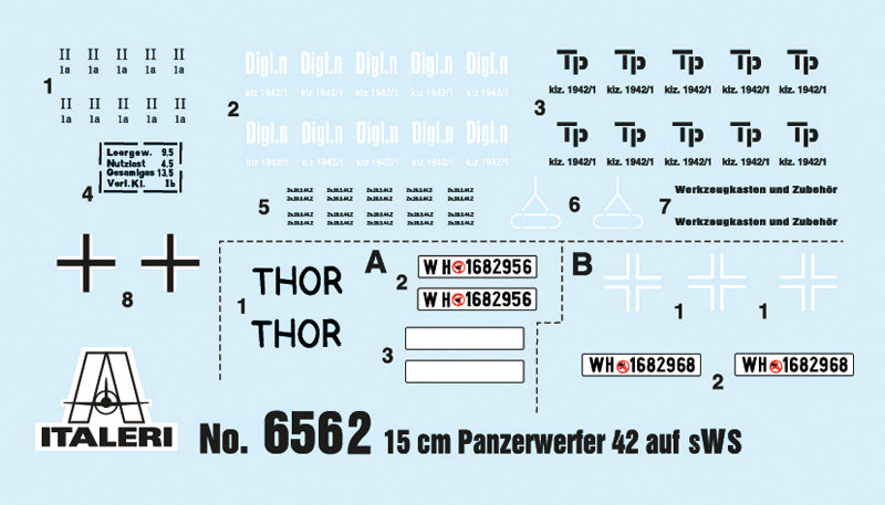 1/35 15 cm. Panzerwerfer 42 auf sWS - Hobby Sense