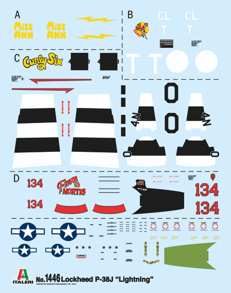 1/72 P38J Lightning - Hobby Sense