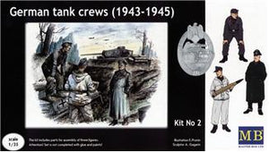 German tank crews, 1943-1945. kit #2 - Hobby Sense