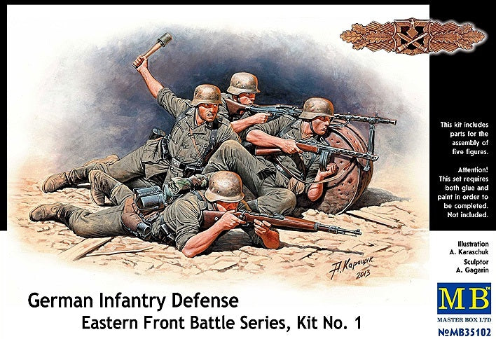German infantry defense, Eastern Front, kit 1 - Hobby Sense