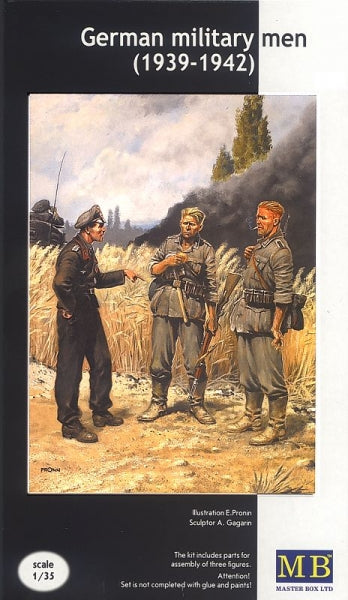 1/35 German military men, 1939-1942 - Hobby Sense