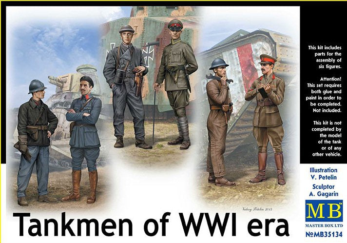 1/35 Tankmen of WWI Era - Hobby Sense