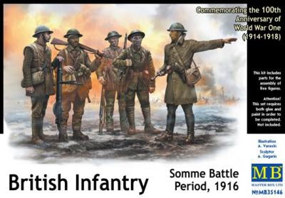 1/35 British infantry, Somme battle, 1916 - Hobby Sense